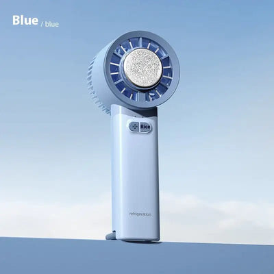 2024 Summer Gadget Handheld Turbo Jet Fan Mini Portable Ice Cold Fan Generation Brushless Motor Wind High Speed Duct Fans Violent Blower - ItemBear.com