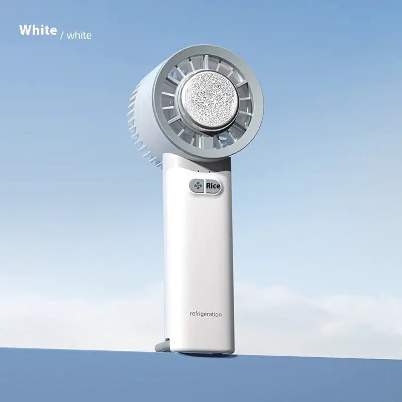 2024 Summer Gadget Handheld Turbo Jet Fan Mini Portable Ice Cold Fan Generation Brushless Motor Wind High Speed Duct Fans Violent Blower - ItemBear.com