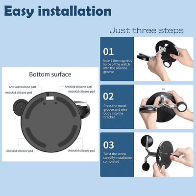 25W 3 in 1 Magnet Qi Fast Wireless Charger For Iphone 12 Mini Pro MAX Charging Station For Apple Watch 6 5 4 3 2 1 AirPods Pro - ItemBear.com