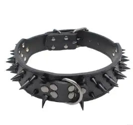 Spiked Studded Leather Collars - ItemBear.com