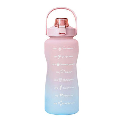 2L Large Capacity Water Bottle Straw Cup - ItemBear.com