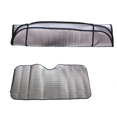 2Pc Casual Foldable Car Windshield Visor Cover - ItemBear.com