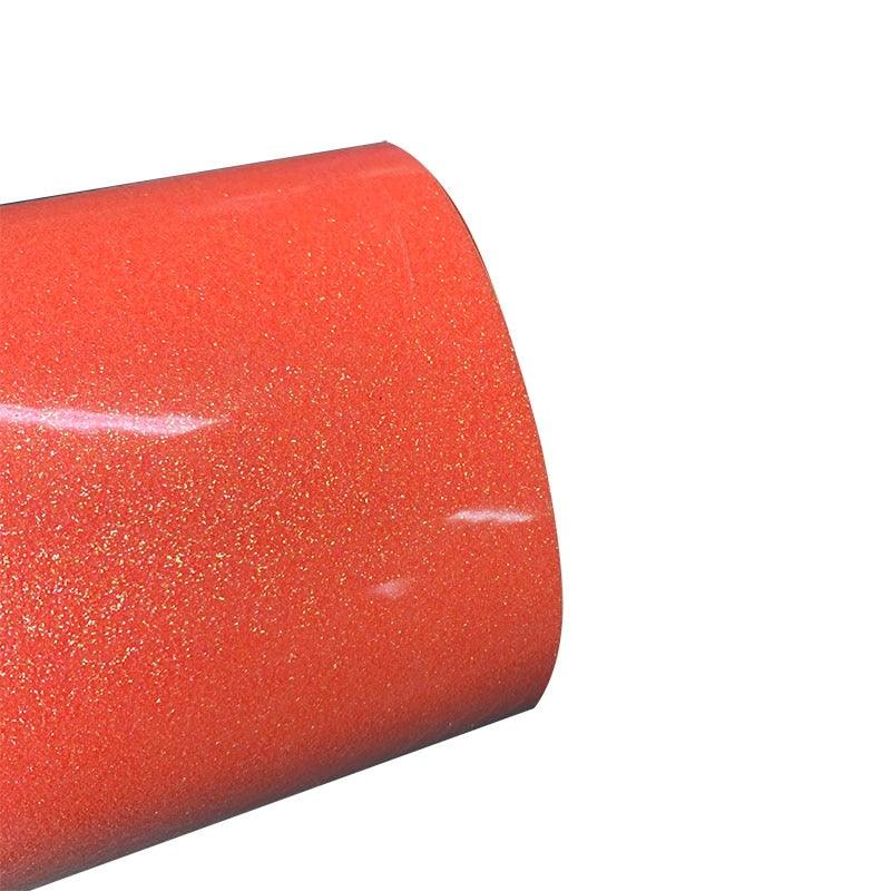 30cmx100cm Beautiful Color Glitter Heat Transfer Vinyl Film Heat Press Cutting Plotter Iron On HTV Film - ItemBear.com