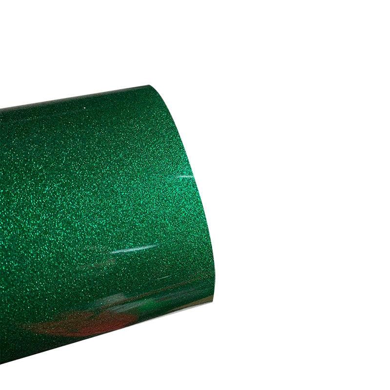 30cmx100cm Beautiful Color Glitter Heat Transfer Vinyl Film Heat Press Cutting Plotter Iron On HTV Film - ItemBear.com