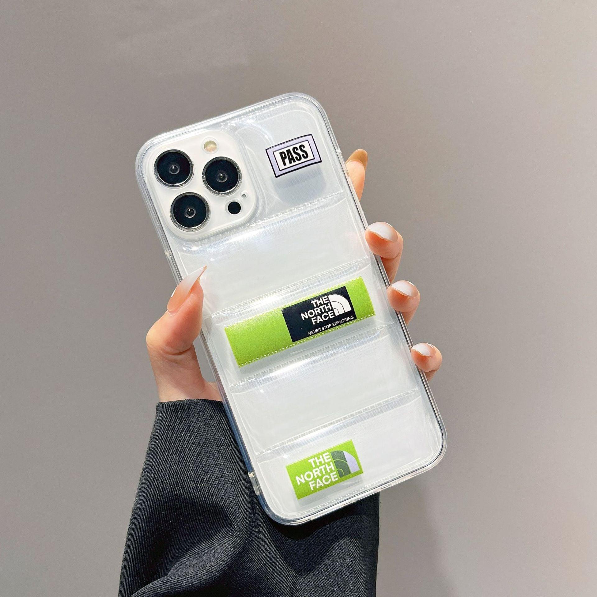 Transparent iPhone Case - NorthFace - Premium  from ItemBear.com - Just $19! Shop now at ItemBear.com