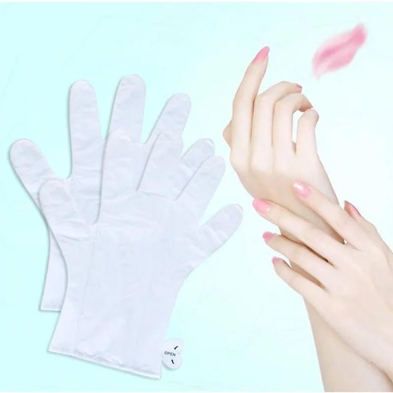 3pair=6pcs Hand Care Exfoliating Hand Mask Moisturizing Whitening Skin Care Exfoliating Hand Mask Anti - Wrinkle Aging Spa Gloves - ItemBear.com
