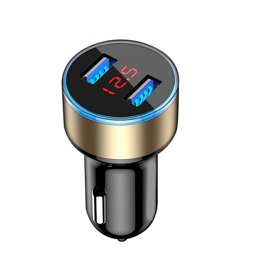 4.8A LED Display USB Phone Charger Car - Charger for Xiaomi Samsung For iPhone 12 11 Pro 7 8 Plus Mobile Phone Adapter Car Charger - ItemBear.com