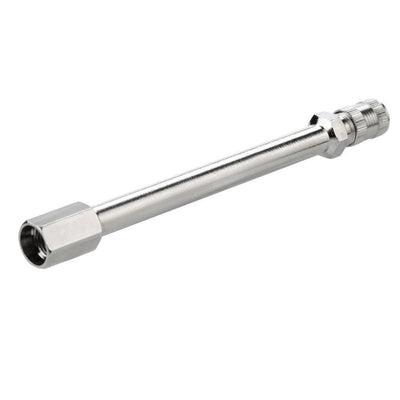 4x Chrome Tyre Wheel Valve Extension Extender Caps - ItemBear.com