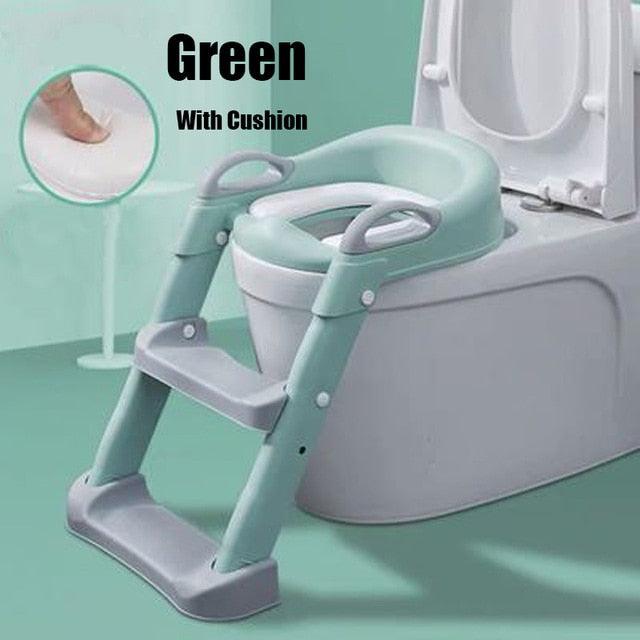 5 Colors Baby Pot Potty Training Seat Child Toilet WC Urinal For Boys Kids Adjustable Step Ladder Folding Safety Chair - ItemBear.com