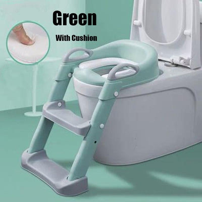 5 Colors Baby Pot Potty Training Seat Child Toilet WC Urinal For Boys Kids Adjustable Step Ladder Folding Safety Chair - ItemBear.com