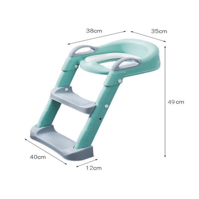 5 Colors Baby Pot Potty Training Seat Child Toilet WC Urinal For Boys Kids Adjustable Step Ladder Folding Safety Chair - ItemBear.com