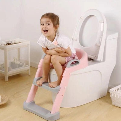5 Colors Baby Pot Potty Training Seat Child Toilet WC Urinal For Boys Kids Adjustable Step Ladder Folding Safety Chair - ItemBear.com