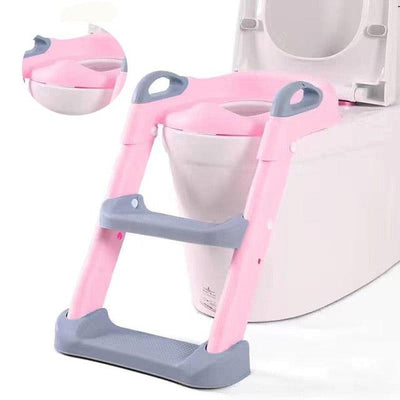 5 Colors Baby Pot Potty Training Seat Child Toilet WC Urinal For Boys Kids Adjustable Step Ladder Folding Safety Chair - ItemBear.com