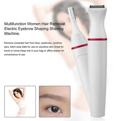 5 in 1 Multifunction Women Hair Removal Electric Shaping Female Shaving Machine Mini Shaver Trimmer Razor for Eyebrow Underarm - ItemBear.com