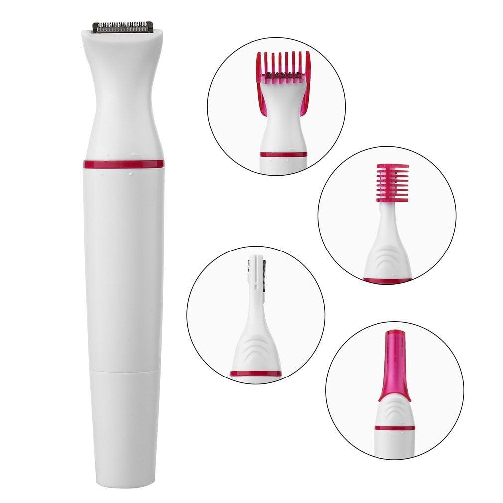 5 in 1 Multifunction Women Hair Removal Electric Shaping Female Shaving Machine Mini Shaver Trimmer Razor for Eyebrow Underarm - ItemBear.com