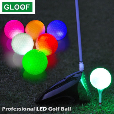 6Pcs Glow Golf Balls LED Golf Balls Glow in The Dark Golf Balls Flashing Golf Ball Light up Long Lasting Bright Night - ItemBear.com