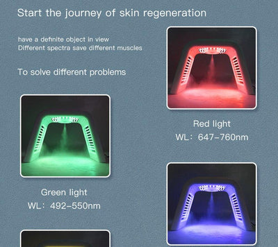 7 Colors LED Facial Mask PDT Light Therapy - ItemBear.com