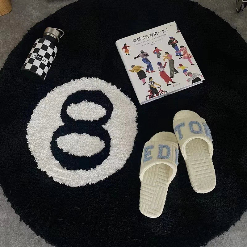 8 Ball Rug - ItemBear.com