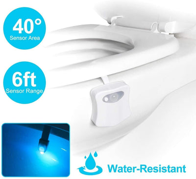 8 Colors Waterproof Backlight For Toilet Bowl - ItemBear.com