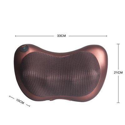 8/6/4 Heads Massage Pillow Shiatsu Massager for Back Waist Body Cervical Pillow Home Car Electric Shiatsu Massager Back Massage - ItemBear.com