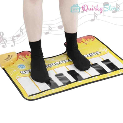 Toilet Electric Organ Touch Play Keyboard Music Carpet Mat
