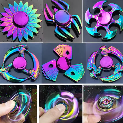 Colorful Fingertip Spinning