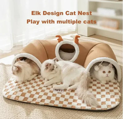 Cozy Cat Play Tunnel