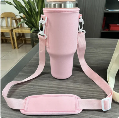 Portable Ice Cream Mug with Lid and Handle