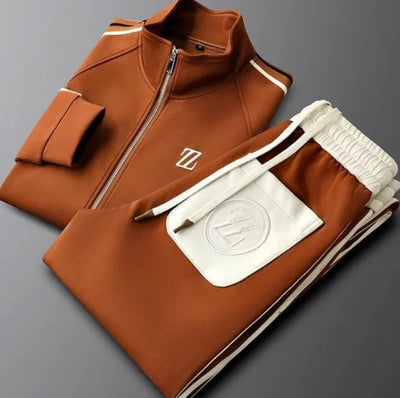 Patchwork Stripes Tracksuit