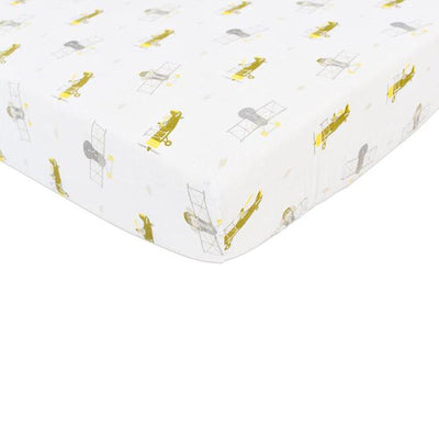 Airplane Animals Crib Sheet - ItemBear.com