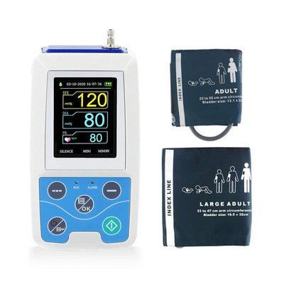Arm Ambulatory Blood Pressure Monitor 24hours NIBP Holter CONTEC ABPM50+ Adult,Child ,Large ,3 Cuffs, Free PC Software - ItemBear.com