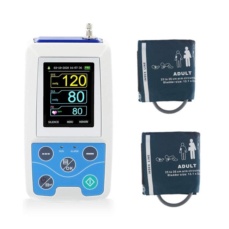 Arm Ambulatory Blood Pressure Monitor 24hours NIBP Holter CONTEC ABPM50+ Adult,Child ,Large ,3 Cuffs, Free PC Software - ItemBear.com