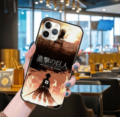 Attack On Titan Levis Ackermans Phone Case For Apple iPhone - ItemBear.com