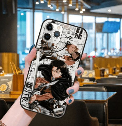Attack On Titan Levis Ackermans Phone Case For Apple iPhone - ItemBear.com