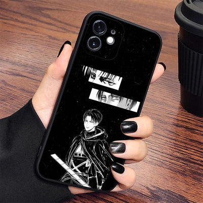 Attack On Titan Levis Ackermans Phone Case For Apple iPhone - ItemBear.com