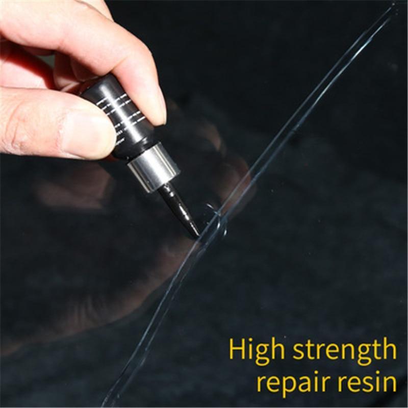 Auto Glass Windshield Repair Tool Set 5 Bottles Set - ItemBear.com