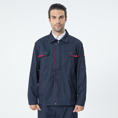 Autumn and winter long - sleeved work clothes labor protection clothes tooling suits work clothes welding factory clothes auto repair factory site engineering electrician - ItemBear.com