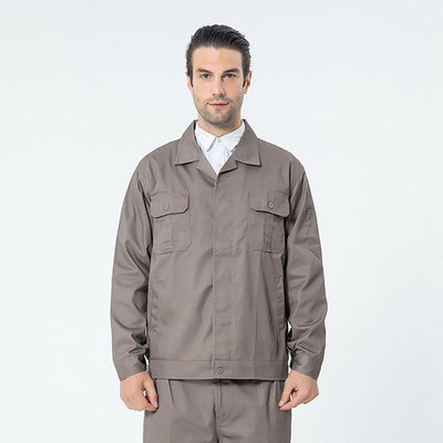 Autumn and winter long - sleeved work clothes labor protection clothes tooling suits work clothes welding factory clothes auto repair factory site engineering electrician - ItemBear.com