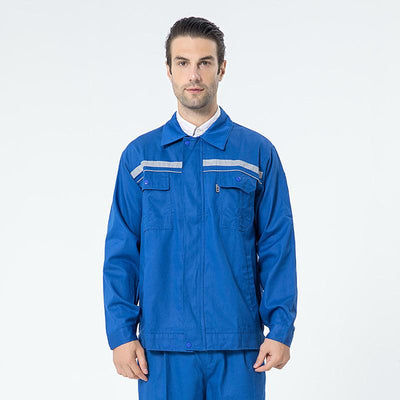 Autumn and winter long - sleeved work clothes labor protection clothes tooling suits work clothes welding factory clothes auto repair factory site engineering electrician - ItemBear.com