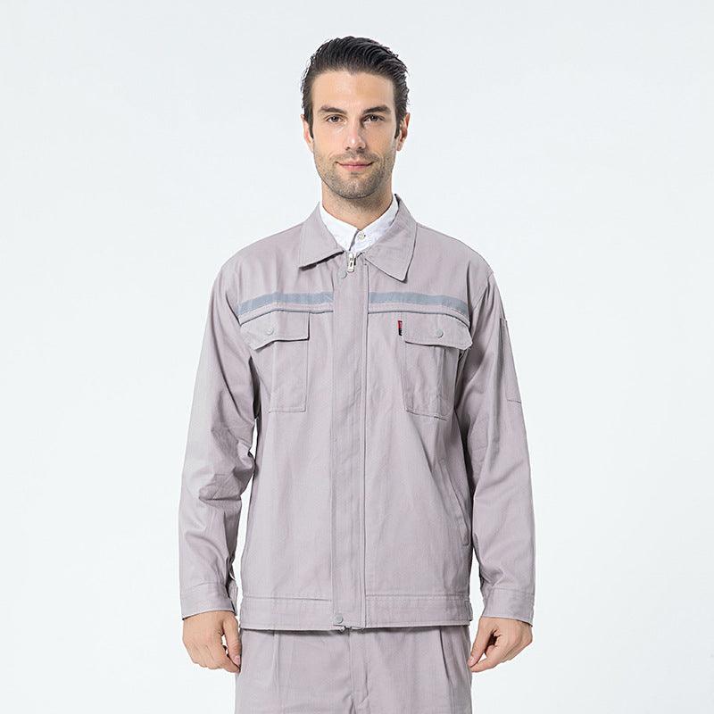 Autumn and winter long - sleeved work clothes labor protection clothes tooling suits work clothes welding factory clothes auto repair factory site engineering electrician - ItemBear.com