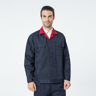 Autumn and winter long - sleeved work clothes labor protection clothes tooling suits work clothes welding factory clothes auto repair factory site engineering electrician - ItemBear.com