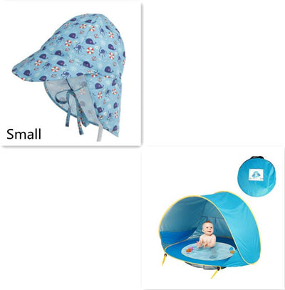 Baby Beach Tent: Easy Fold - Up Waterproof Sun Awning Tent - ItemBear.com