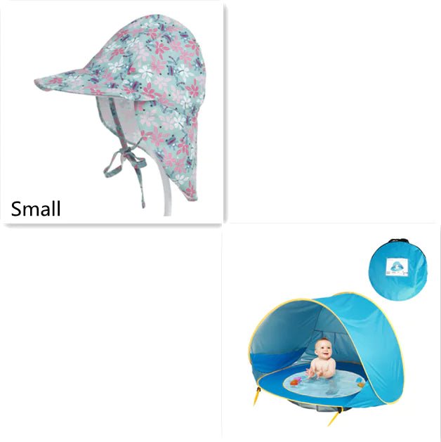 Baby Beach Tent: Easy Fold - Up Waterproof Sun Awning Tent - ItemBear.com
