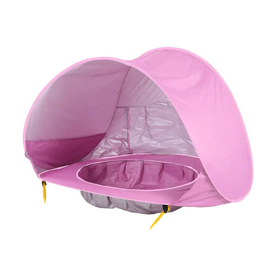 Baby Beach Tent: Easy Fold - Up Waterproof Sun Awning Tent - ItemBear.com