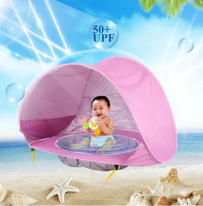 Baby Beach Tent: Easy Fold - Up Waterproof Sun Awning Tent - ItemBear.com