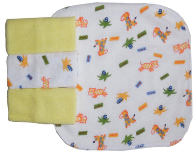 Bambini Four Piece Wash Cloth Set - ItemBear.com