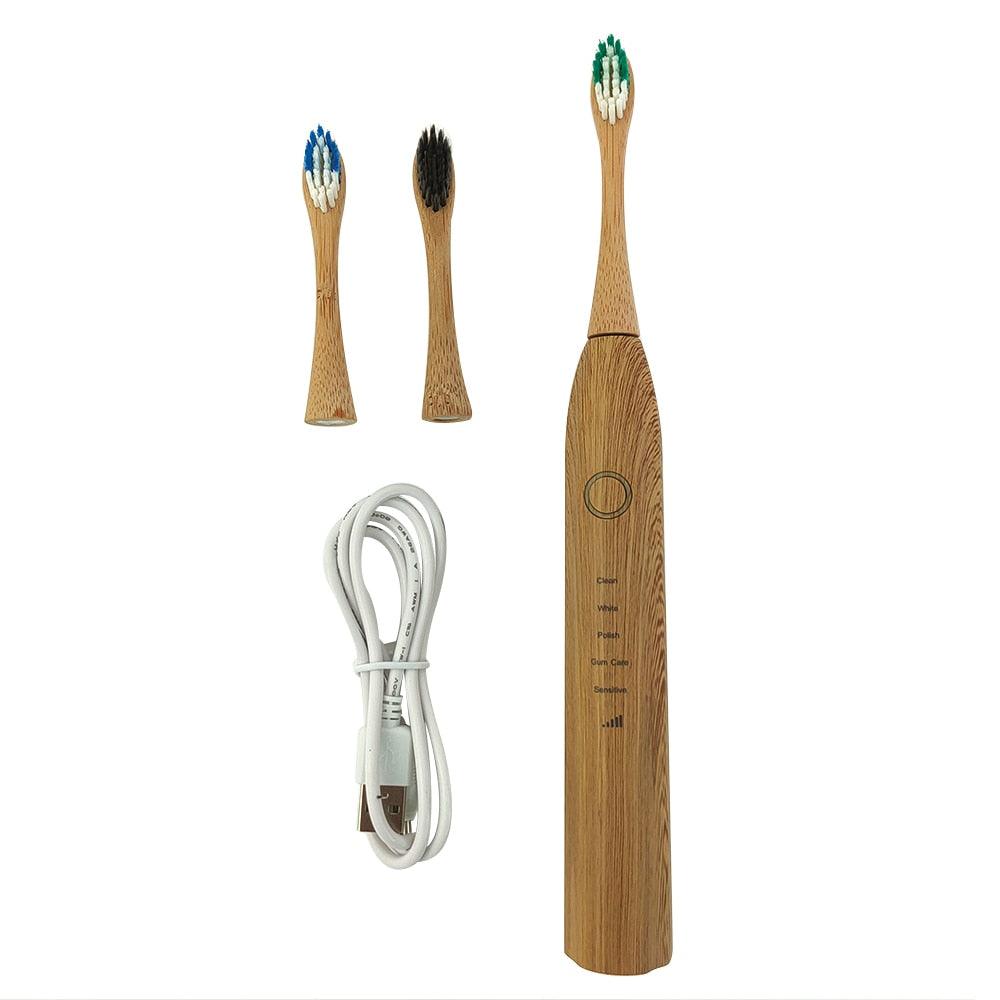 Bamboo Electric Toothbrushes - ItemBear.com