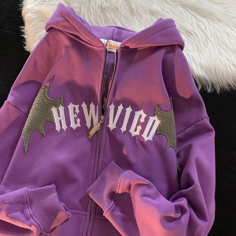Bat Wing Devil Horn Hoodies - ItemBear.com