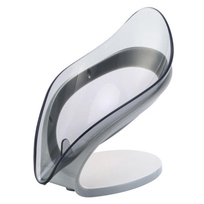 Bathroom Soap Holder Leaf Shape Soap Box Kitchen Dish Storage Box Non - slip Drain Soap Storage Case Container Bathroom accessorie - ItemBear.com