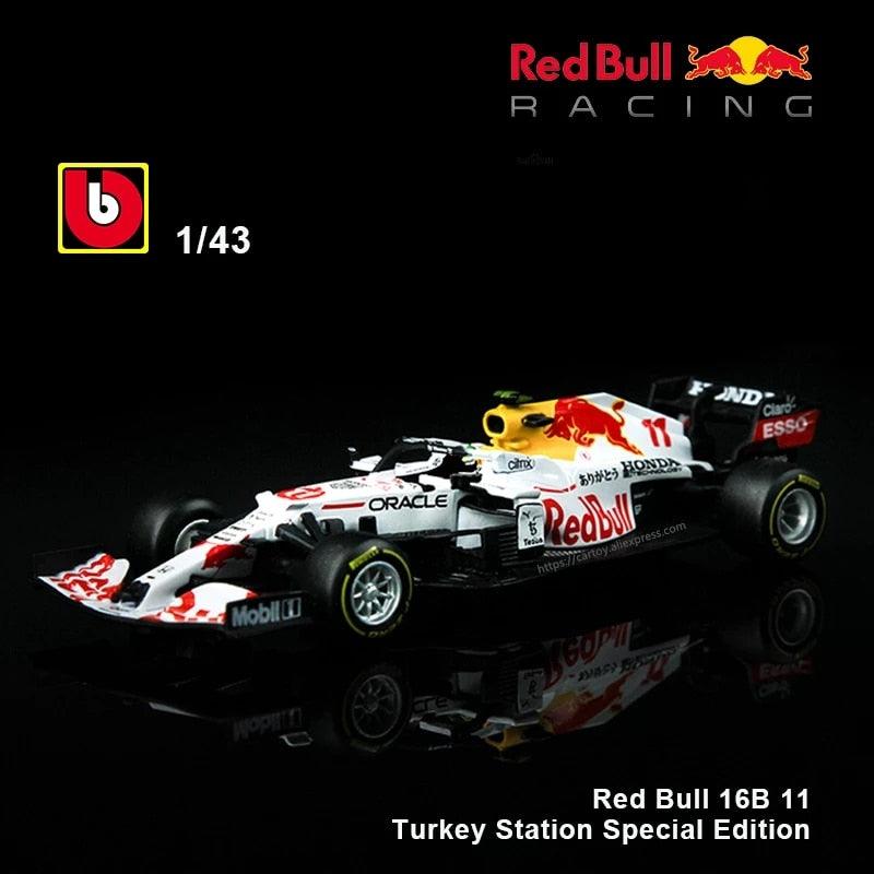Bburago 1:43 2021 F1 Red Bull Racing RB16B 33# Verstappen 11# Sergio Perez Formula one Simulation alloy super toy car model - ItemBear.com